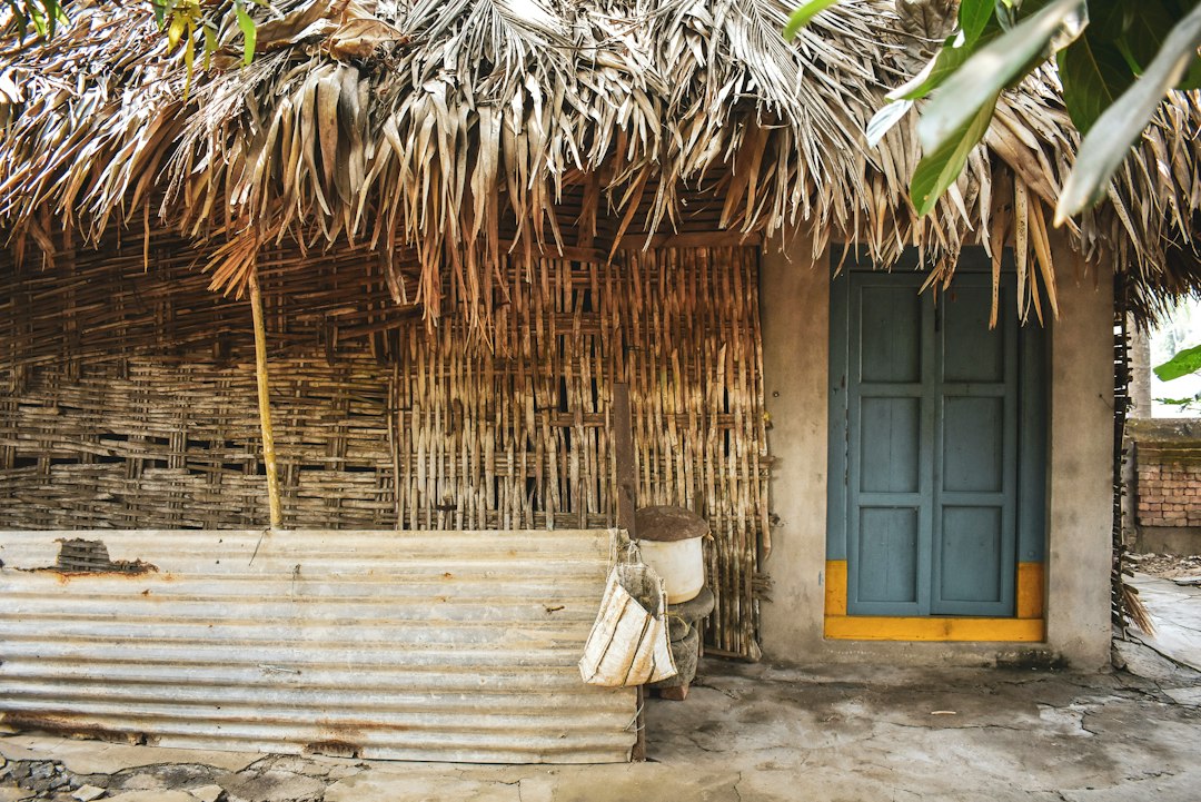 A village house in India